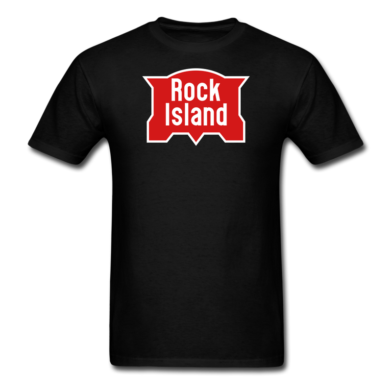 Rock Island Logo - Unisex Classic T-Shirt - black
