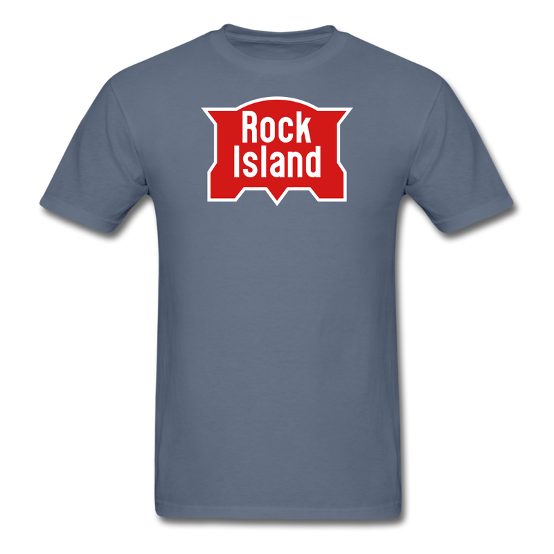 Rock Island Logo - Unisex Classic T-Shirt - denim