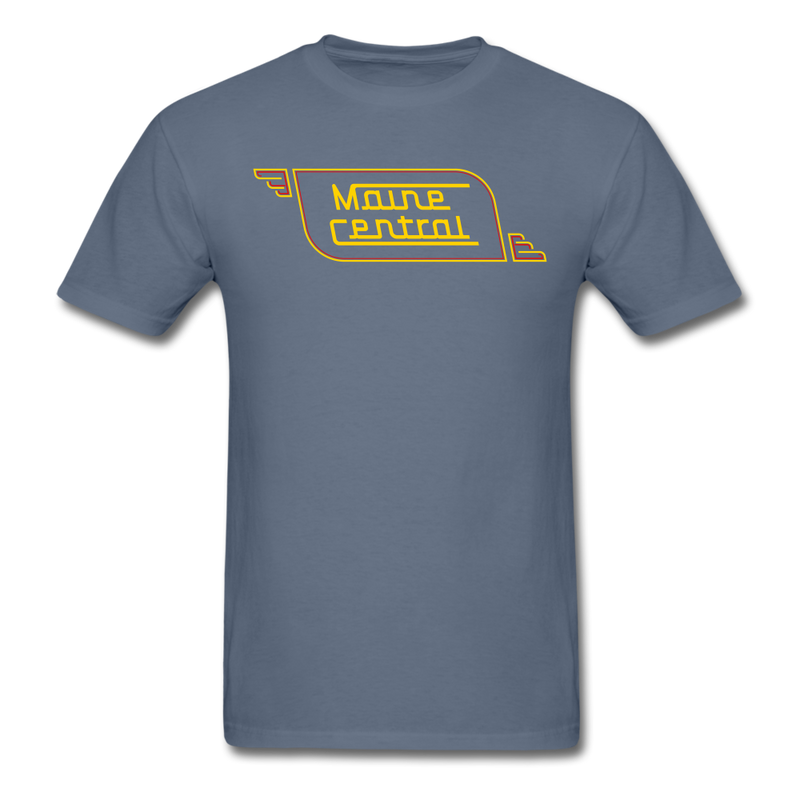 Maine Central Logo - Unisex Classic T-Shirt - denim