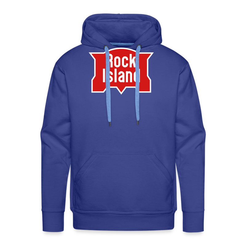 Rock Island Logo - Men’s Premium Hoodie - royal blue