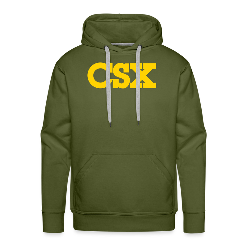 CSX - Men’s Premium Hoodie - olive green