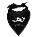 The Katy Serves the Southwest Well - Bandana - black