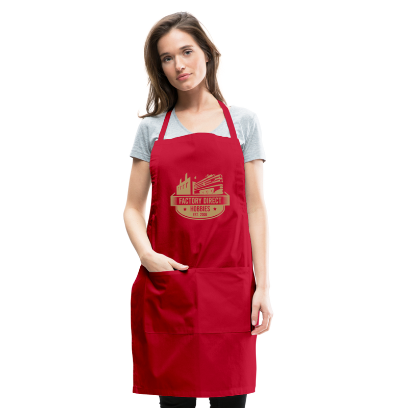 Factory Direct Hobbies - Adjustable Apron - red