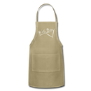 Union Pacific Big Boy Chalk Scrawl - Adjustable Apron - khaki