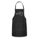Union Pacific Big Boy Chalk Scrawl - Adjustable Apron - black