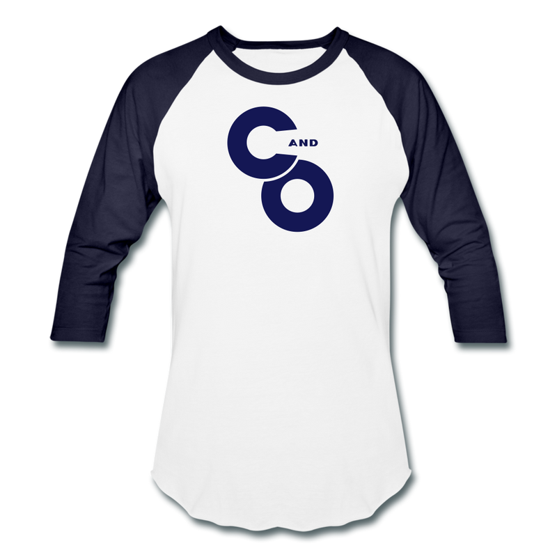 Chesapeake & Ohio - Baseball T-Shirt - white/navy