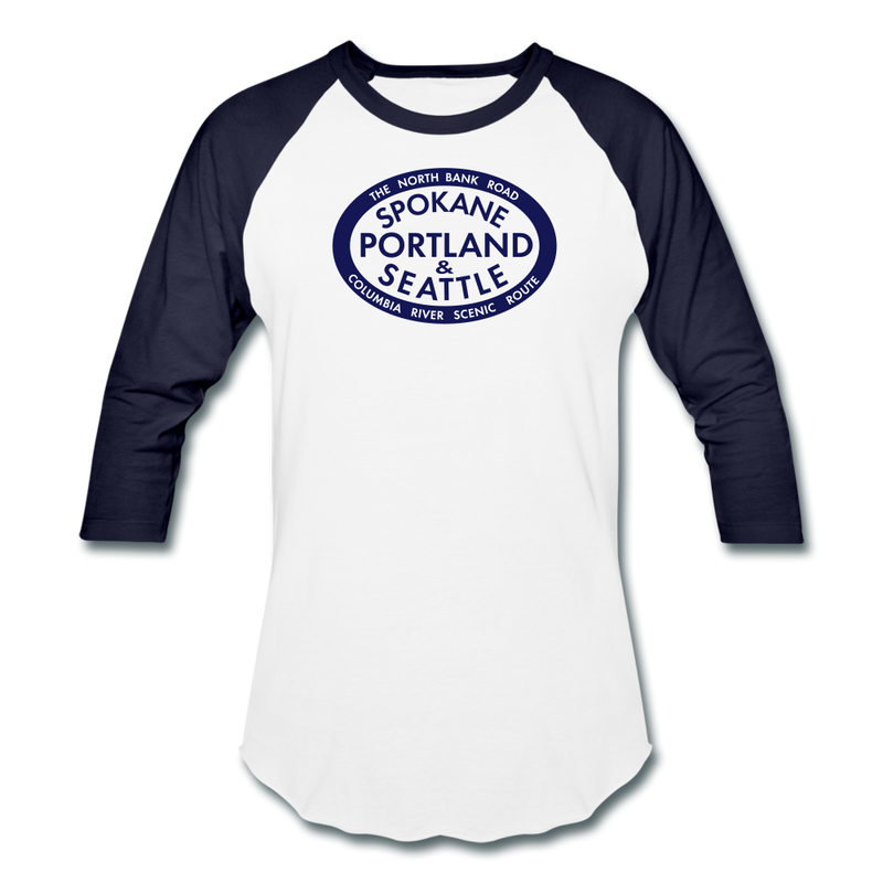 SP&S - Baseball T-Shirt - white/navy