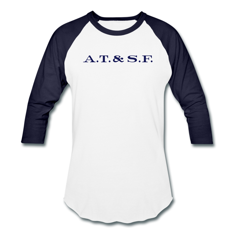 ATSF - Baseball T-Shirt - white/navy