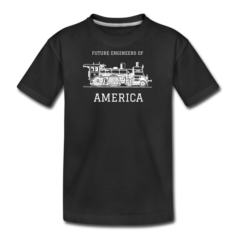 Future Engineers of America - Kids' Premium T-Shirt - black