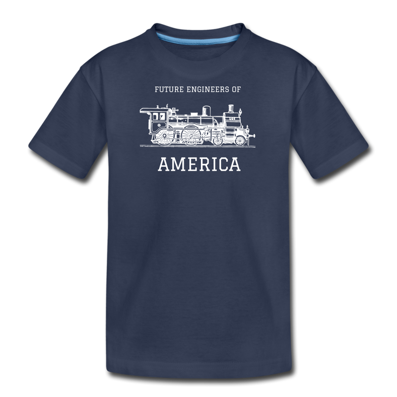 Future Engineers of America - Kids' Premium T-Shirt - navy