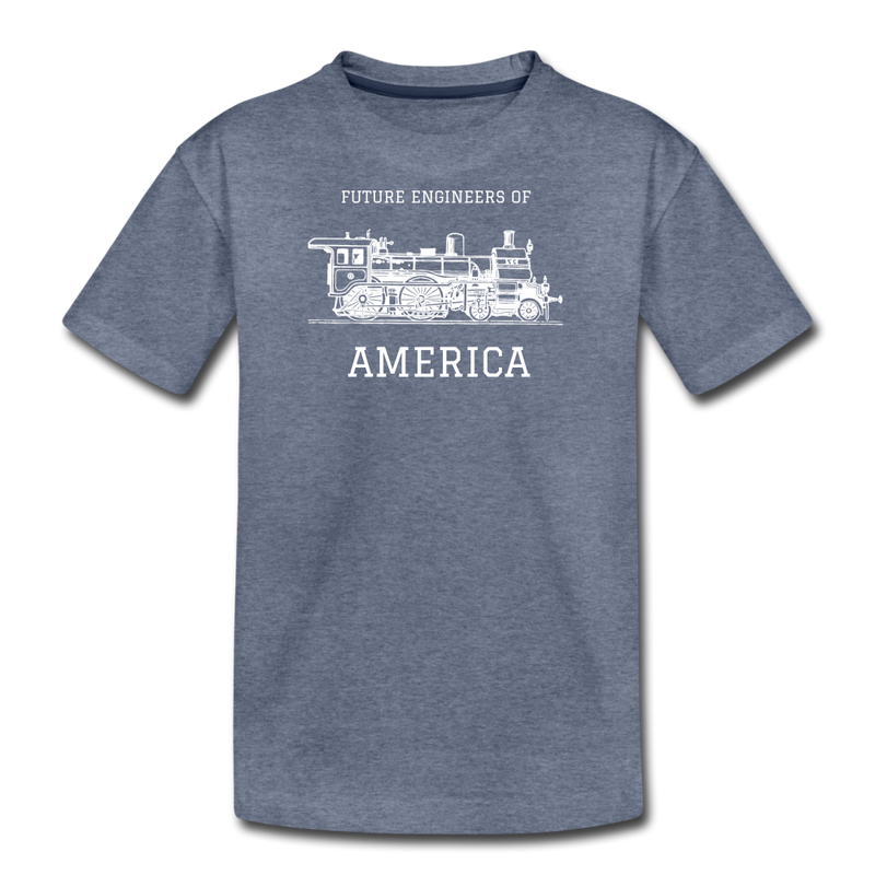 Future Engineers of America - Kids' Premium T-Shirt - heather blue