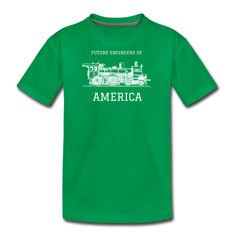 Future Engineers of America - Kids' Premium T-Shirt - kelly green