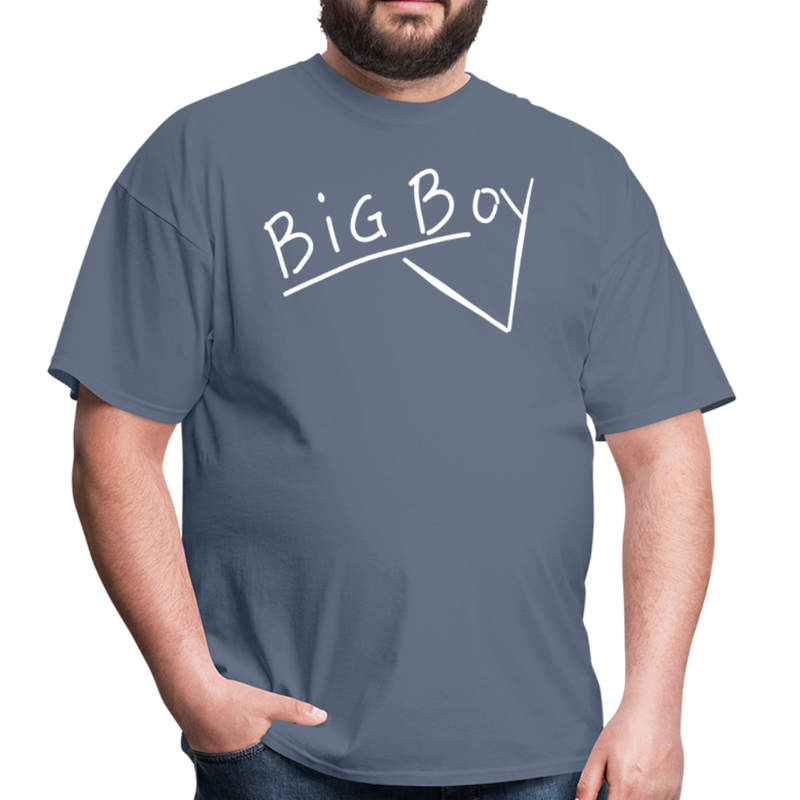 UP Big Boy Chalk Scrawl - Unisex Classic T-Shirt - denim