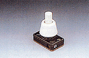 Brawa Modellspielwaren 3524 SPST Panel Push-Button Switch w/Nut -- Base Approximately 1 x 1/2"; Threaded Neck Length Approximately 1/2"