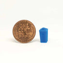All Scale Miniatures 870849 Square Recycling Bin -- pkg(5), HO Scale