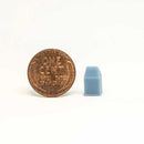 All Scale Miniatures 870848 Square Trash Can -- pkg(5), HO Scale
