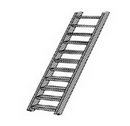 Plastruct 90662 STAS-4 2pk STAIRWAY STYRENE, HO