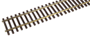Micro Engineering 10104 Standard Gauge Nonweathered Flex-Track(TM) - 3' Sections pkg(6) - Code 83 Rail w/Wooden Ties, HO Scale