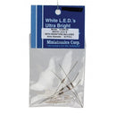 Miniatronics MNT1250005 5mm LEDs [5 pcs, White], All Scales