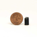 All Scale Miniatures 870838 Steel Drum with Trash -- pkg(5), HO Scale