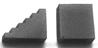Micro Engineering 80203 Steps -- Plastic pkg(4), N Scale
