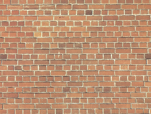 Noch Gmbh & Co 57550 Stone Sheet - 12.5 x 5.9" Card Stock -- Brick, HO Scale