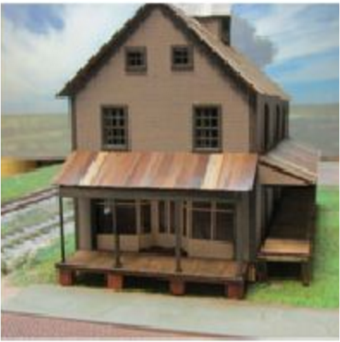 RSlaserKits 3066 Medford General Store, N Scale