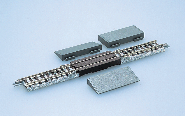 TomyTec Co LTD 1523 Straight Rerailer Track S140-RE - Fine Track -- 5-1/2" 140mm Section, N Scale