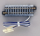 Kato KAT20-041 Straight Roadbed Power Feeder (Terminal) Track Section - Unitrack -- 2-7/16"  62mm, N Scale