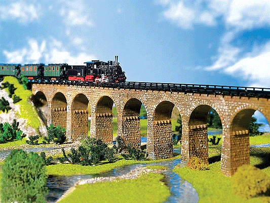 Faller Gmbh 222585 Straight Viaducts, N Scale