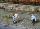 Vollmer Gmbh 48250 Street Curb w/Inset Parking Space - Stone Art -- 10-3/4 x 2-5/8 x 1/16" 27.3 x 6.6 x .2cm, HO Scale