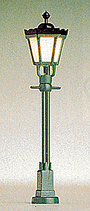 Brawa Modellspielwaren 5000 Street Light -- Old-Time Street Lamp, 2-1/2" High, HO Scale