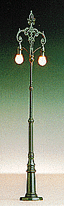 Brawa Modellspielwaren 5204 Street Light -- Cologne Boulevard Light, 6-1/4" High, HO Scale