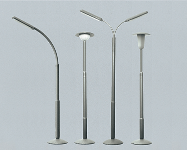 Faller Gmbh 272453 Streetlight Set pkg(4) -- Nonoperating, N Scale