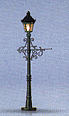 Brawa Modellspielwaren 4631 Stuttgart Gas Lamp -- 51mm Height, N Scale