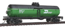 WalthersTrainline 931-1440 Tank Car - Ready To Run - Burlington Northern (Cascade Green, black, white), HO Scale