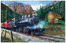 Train Enthusiast Vendors 5743 The Leinad Express Puzzle -- 1000 Pieces - 19 x 30" 48.3 x 76.2cm