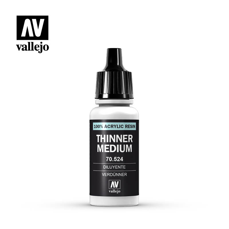 Vallejo Acrylic Paints 70524 Thinner Medium