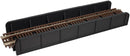 Atlas ATL880 Through Plate-Girder Bridge with Code 100 Track -- Kit - Single Track (black), HO Scale