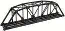 Atlas ATL2070 Through Truss Bridge Kit w/Code 55 Rail -- Black, N Scale