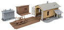WalthersTrainline 931-909 Trackside Tool Buildings -- Kit, HO Scale