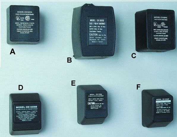 Cir-Kit Concepts Inc 10091 12V AC Plug-In Transformers -- 10 Watt, 16 Bulbs, w/Circuit-Breaker