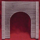 Pre-Size Model Specialties 113 Tunnel Portal - Single Track -- Concrete 4-3/4 x 4-3/4" 11.5 x 11.5cm, HO Scale