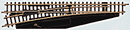 Marklin MRK8565 Turnout -- Straight Left Manual 4-3/8" 11cm, Z Scale