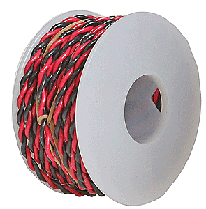 Wire Works 222070300 Two Conductor Hookup Wire -