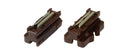 Kato KAT24-819 Unijoiner - Unitrack -- Brown pkg(20), N Scale