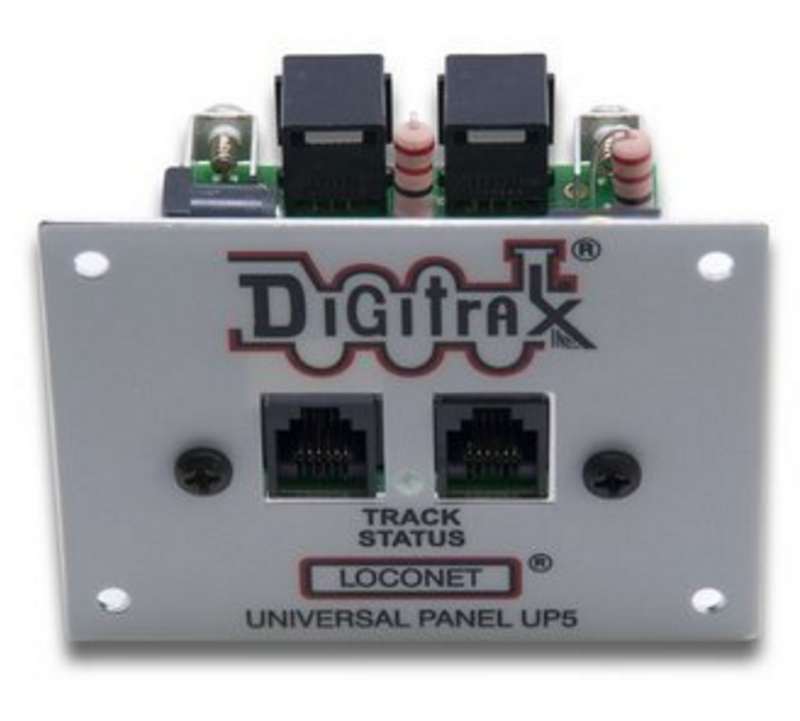 Digitrax 11002 UP5 LocoNet Universal Interconnect Panel