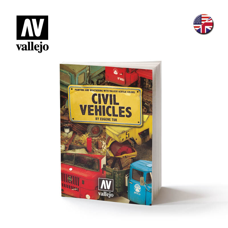 Vallejo Acrylic Paints 75012 Civil Vehicles