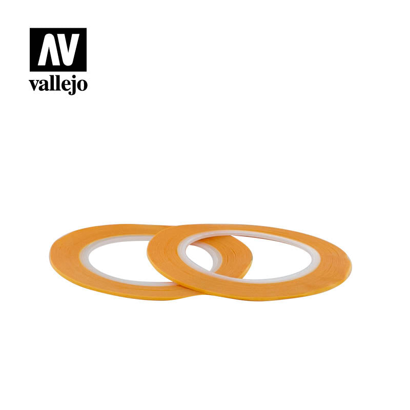 Vallejo Acrylic Paints 07002 Masking Tape 1mm x 18m