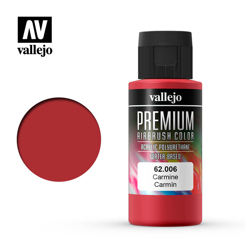 Vallejo Acrylic Paints 62006 Carmine